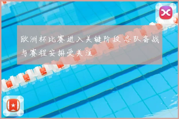 欧洲杯比赛进入关键阶段 各队备战与赛程安排受关注